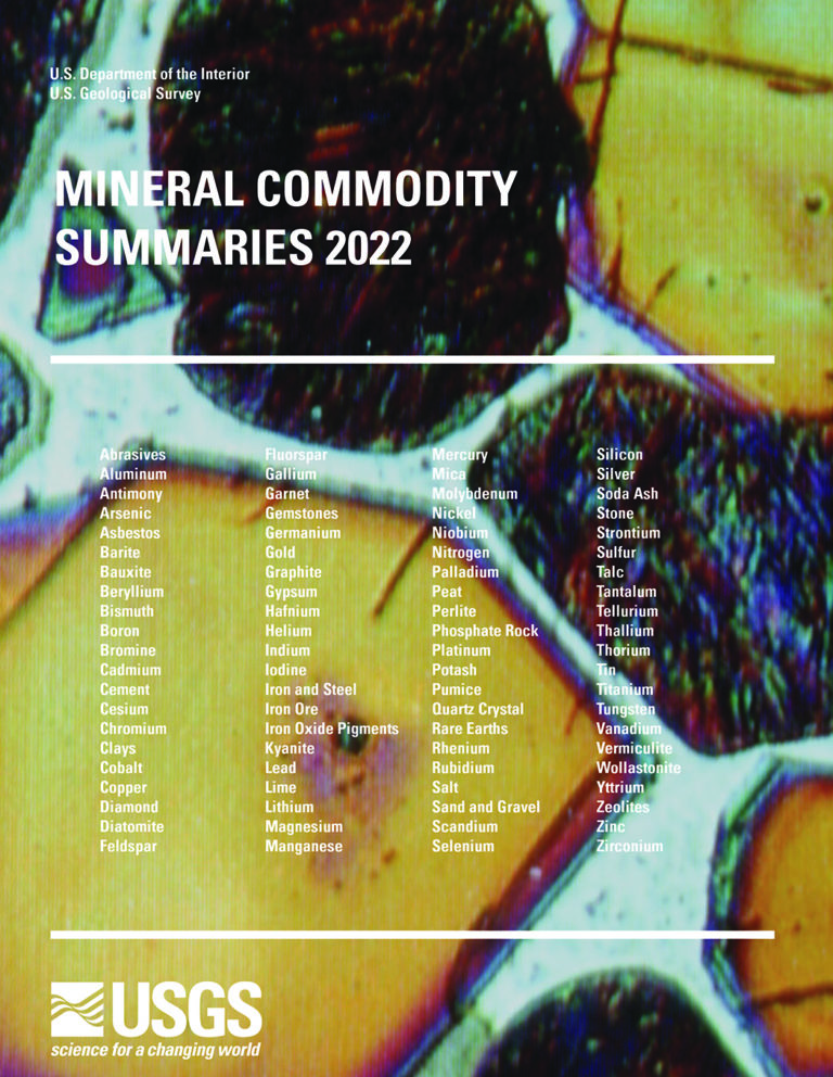 USGS Publishes 2021 Mineral Commodities Report E & MJ